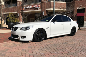  BMW 5 Series with TSW Luco